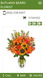 Mobile Screenshot of catonsvilleflowershop.com